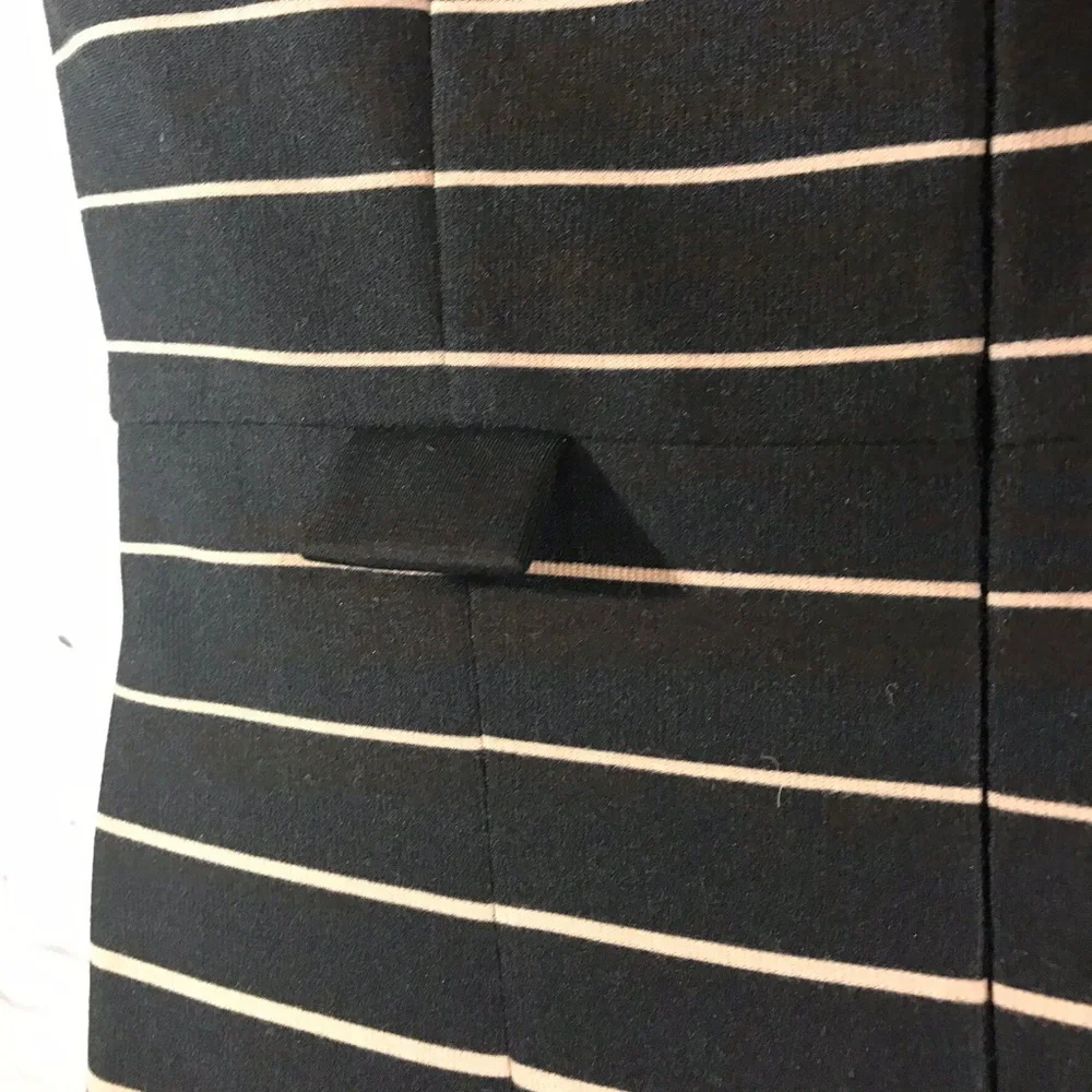 Connected Apparel Striped Dress Size 12P Petite - Picture 6 of 8